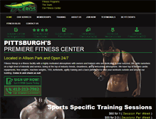 Tablet Screenshot of fitnesswerqs.com